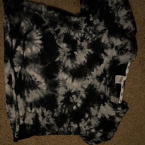 Dark navy blue-ish black crop top from PINK